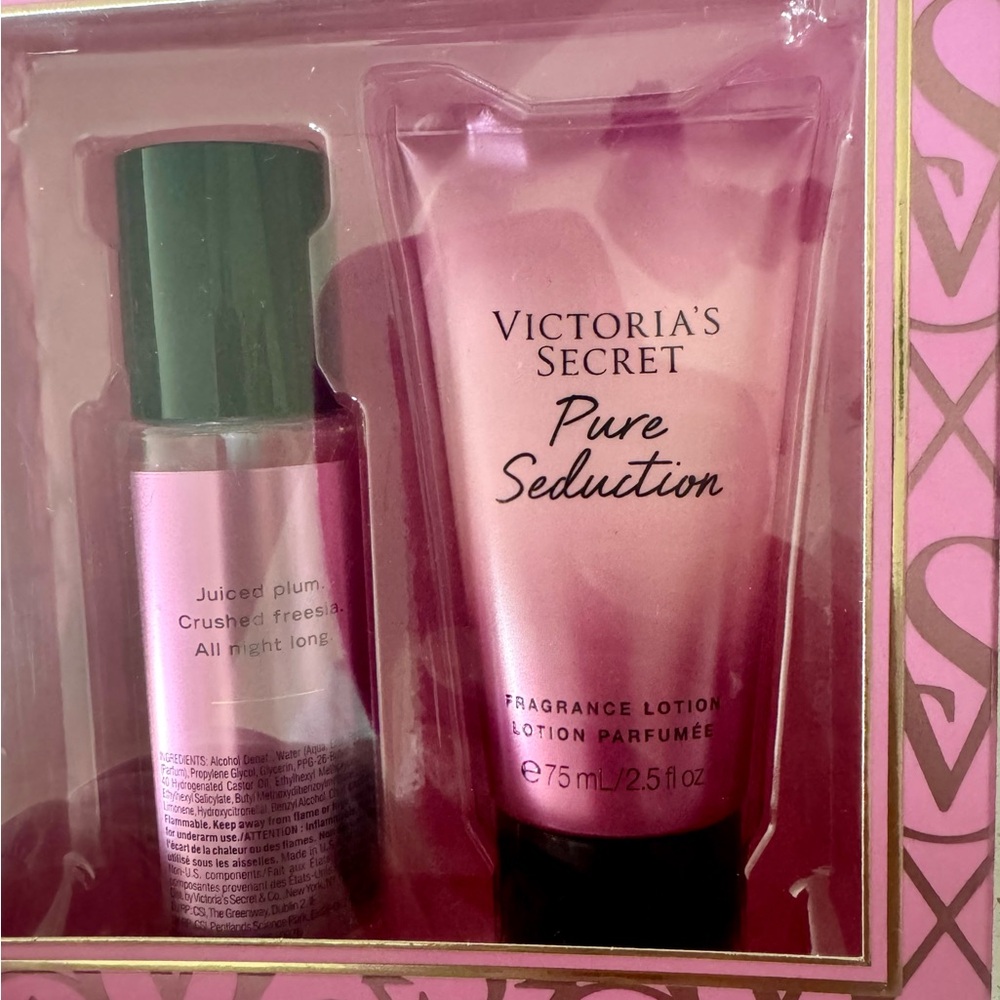 Victoria's Secret Pure Seduction mini mist & mini Lotion Set